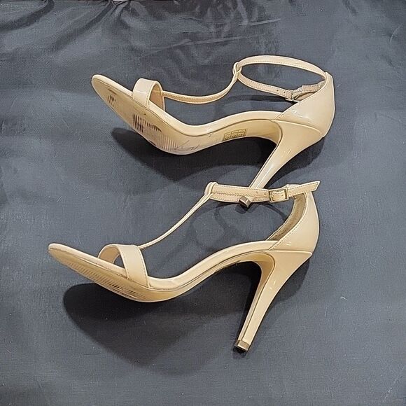 CALL IT SPRING WOMEN'S ANKLE STRAP STILETTOS OPEN ROUND TOE HEELED SANDALS - Picture 10 of 14